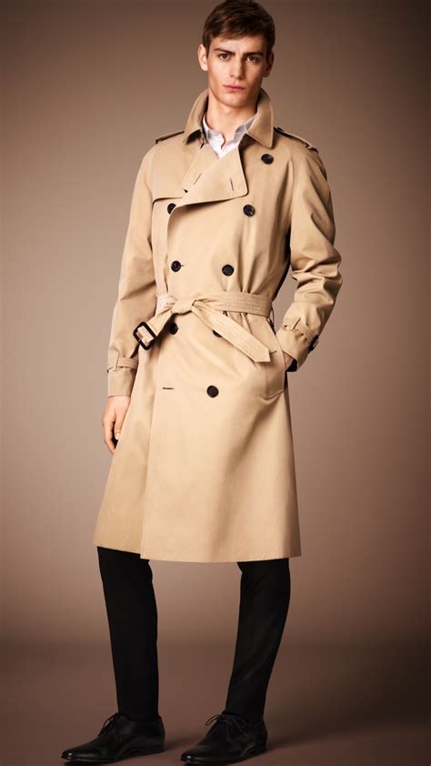 burberry trench coat mens stone|Burberry men's trench coat sale.